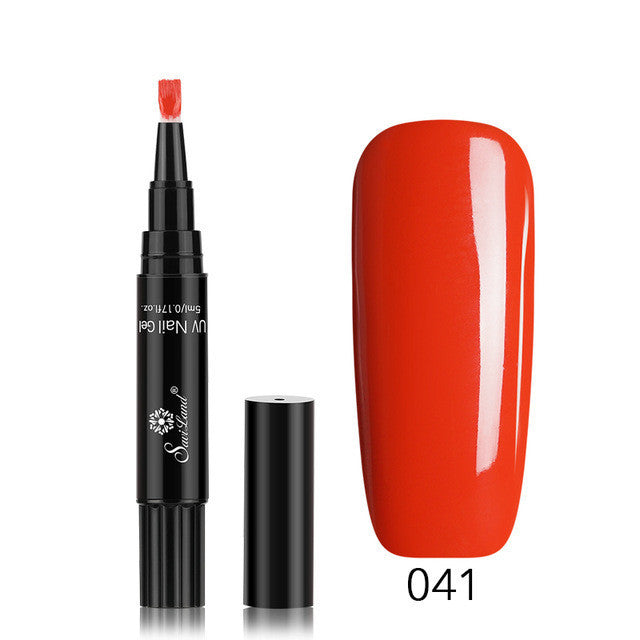 3 In 1 Gel Nail Varnish Pen Glitter One Step Nail Art Gel Polish Hybrid 3 In 1 Gel Nail Varnish Pen Glitter One Step Nail Art Gel Polish Hybrid